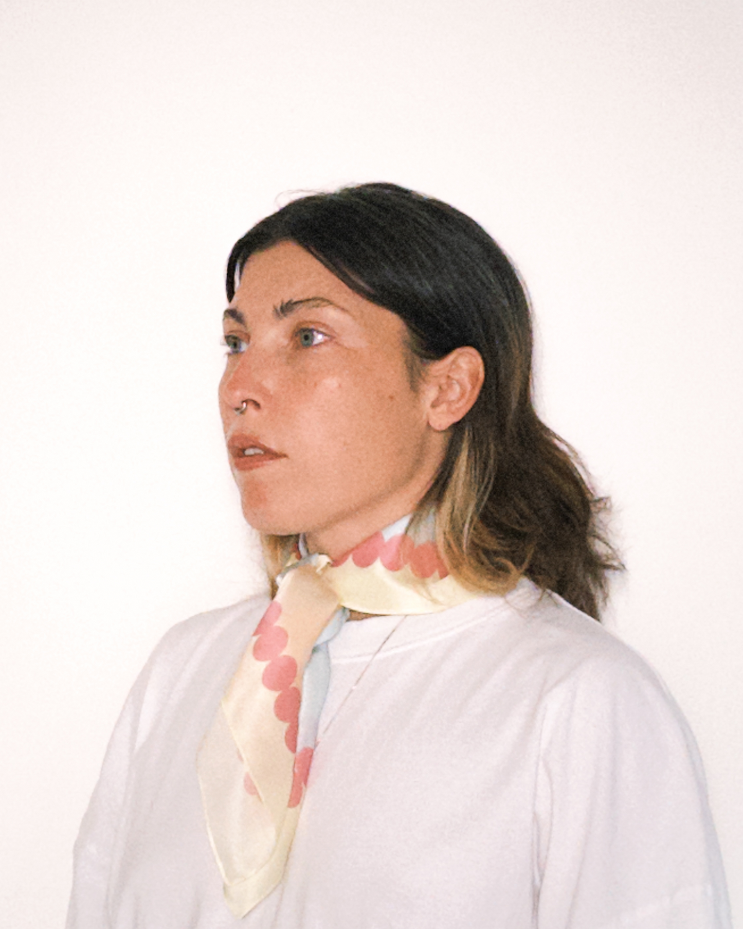 Silk Scarf "Birth"