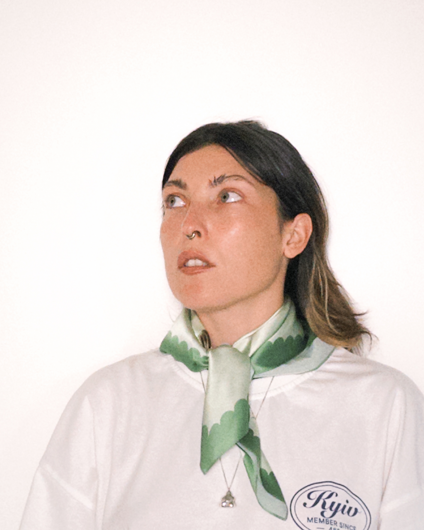 Silk Scarf "Castle"