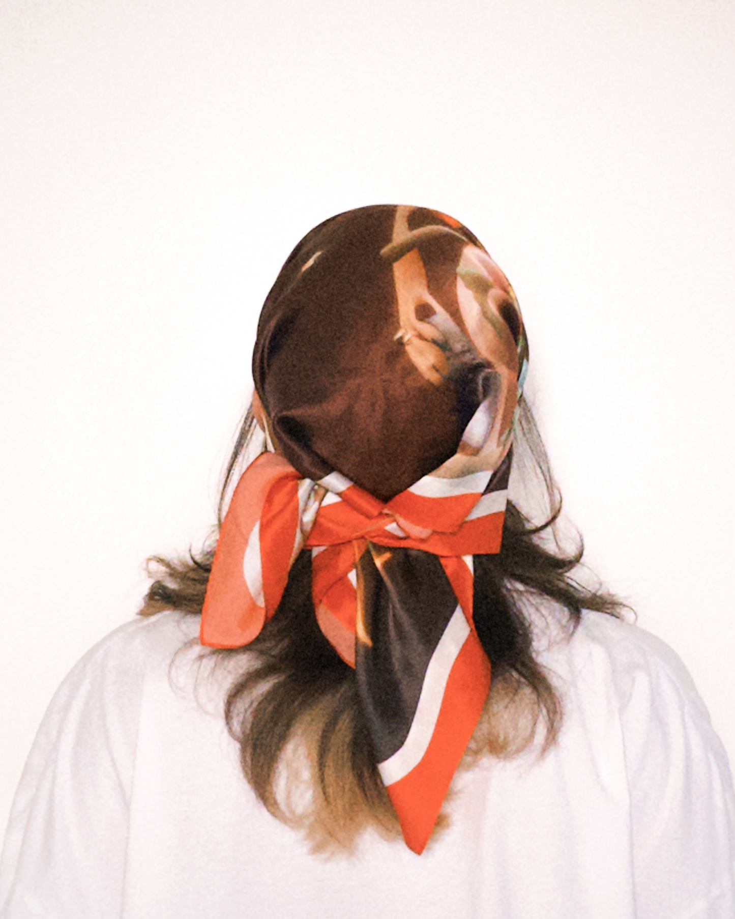Silk Scarf "Lovers"