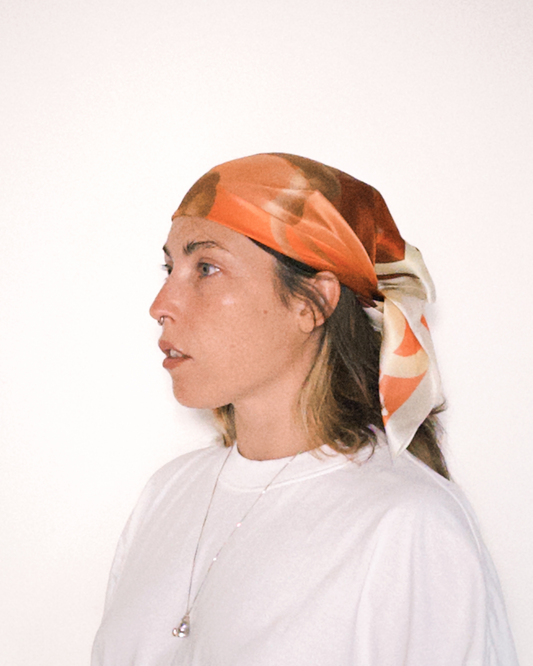 Silk Scarf "Caballo"