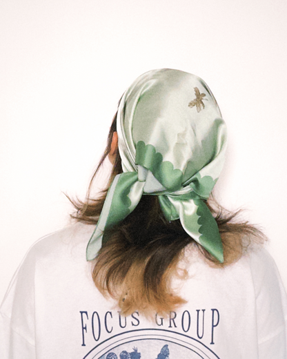 Silk Scarf "Castle"