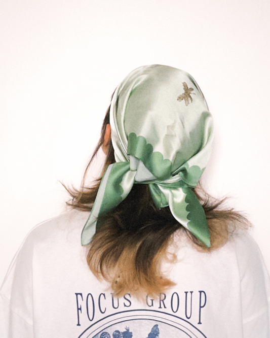 Silk Scarf "Castle"